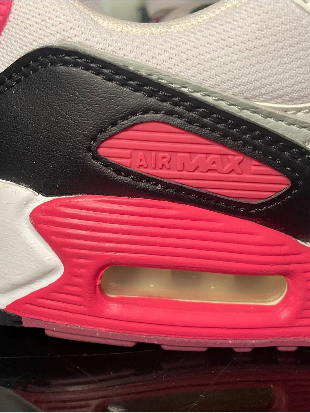 Nike Air Max Women's White, Pink & Black Sneakers
